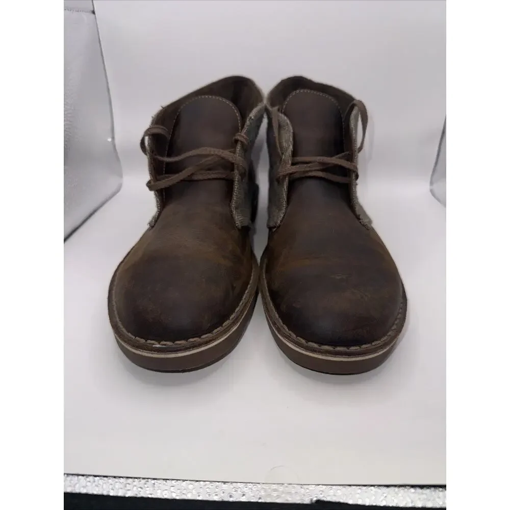 Size 9 - Men’s Clarks Collection Bootie Shoes Brown